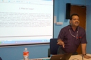 Dr. Niladri Sekhar Dash giving presentation