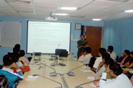 Dr. Suma Bhat giving presentation