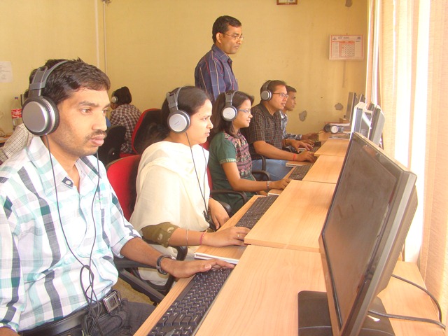 Dr. Santosh Kumar Mohanty assisting the workshop