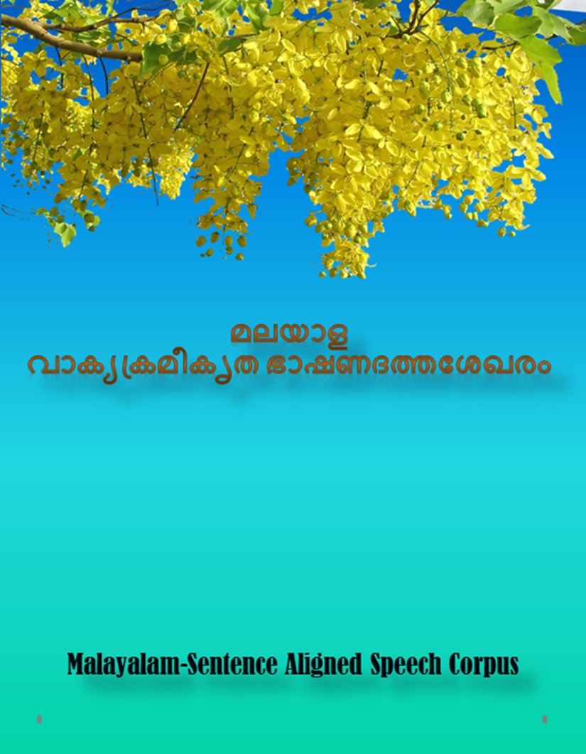 Malayalam Sentence Aligned Speech Corpus cover page