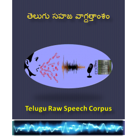 Telugu Raw Speech Corpus. cover page